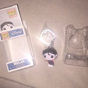Disney Pocket POP Mulan Keychain NWT